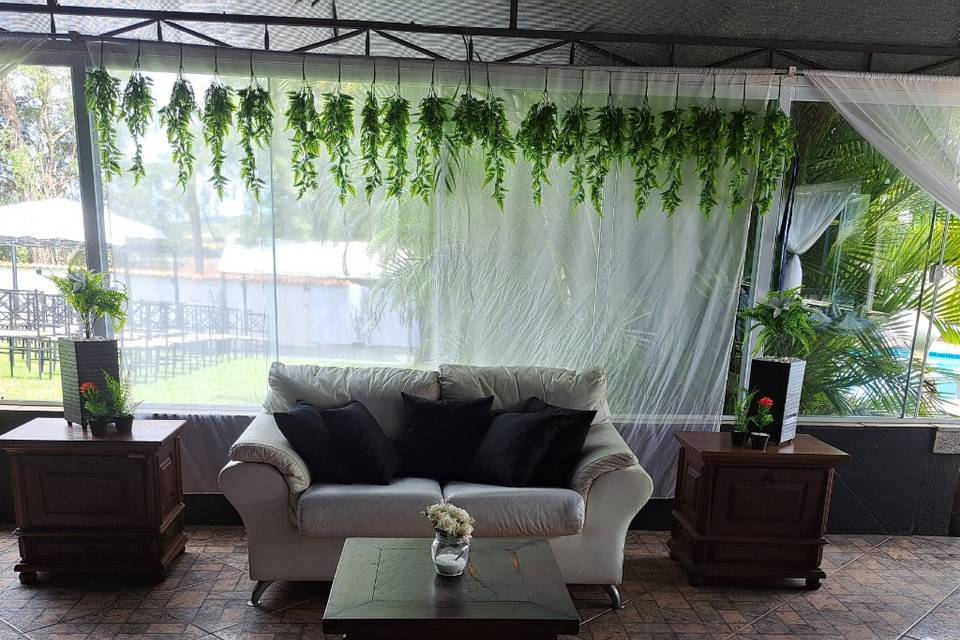 Preparativos para evento