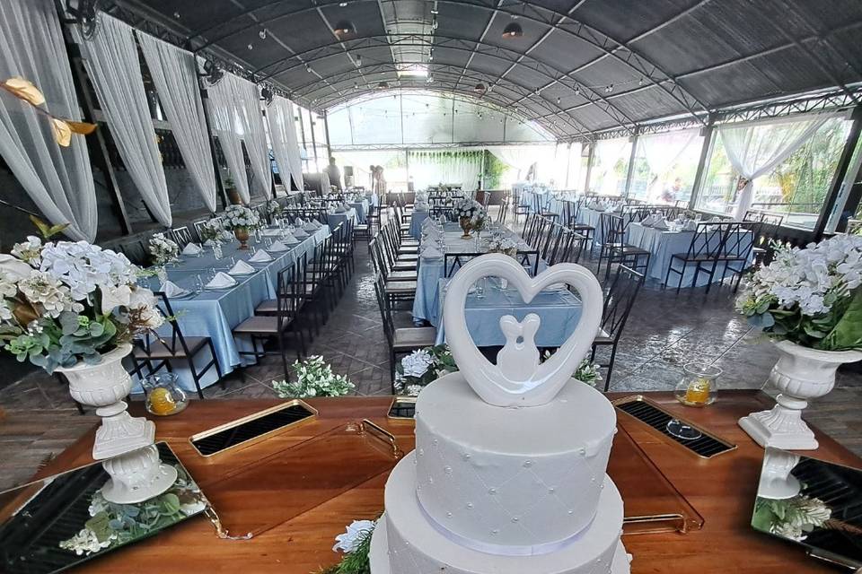 Preparativos para evento