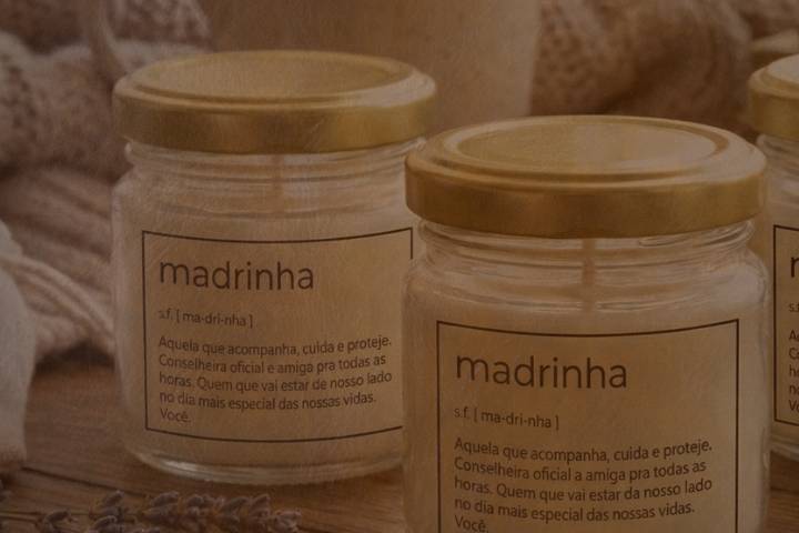 Lembrancinha para madrinha