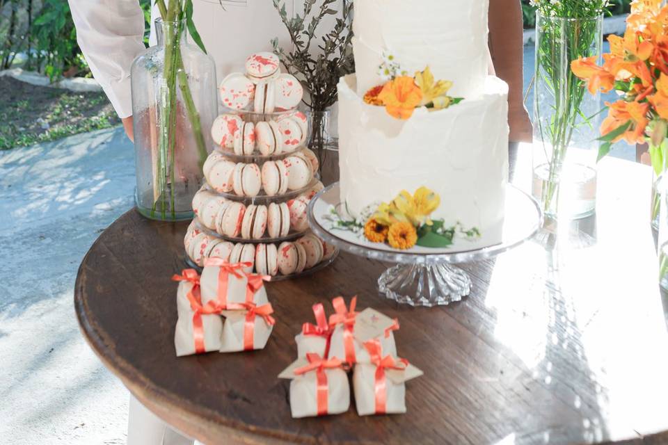 Mesa de casamento