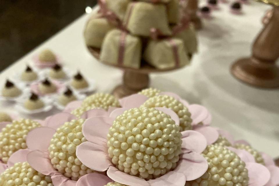 Brigadeiro de champagne