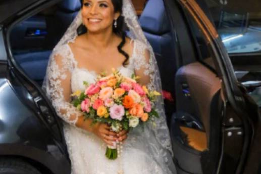 Noiva com Floral
