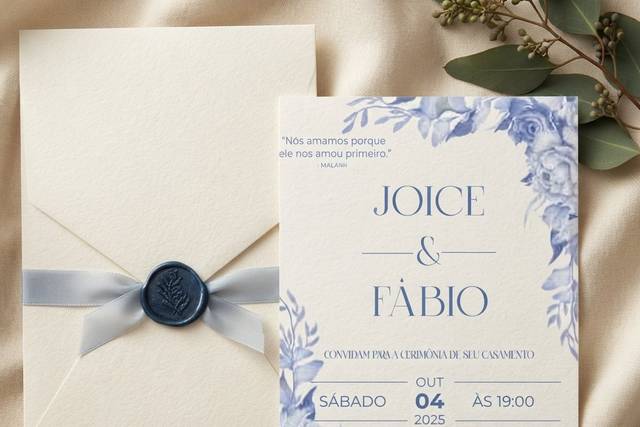 Floral azul 3