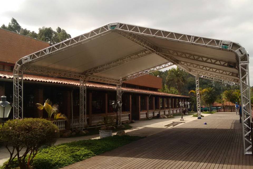 Tenda duas águas