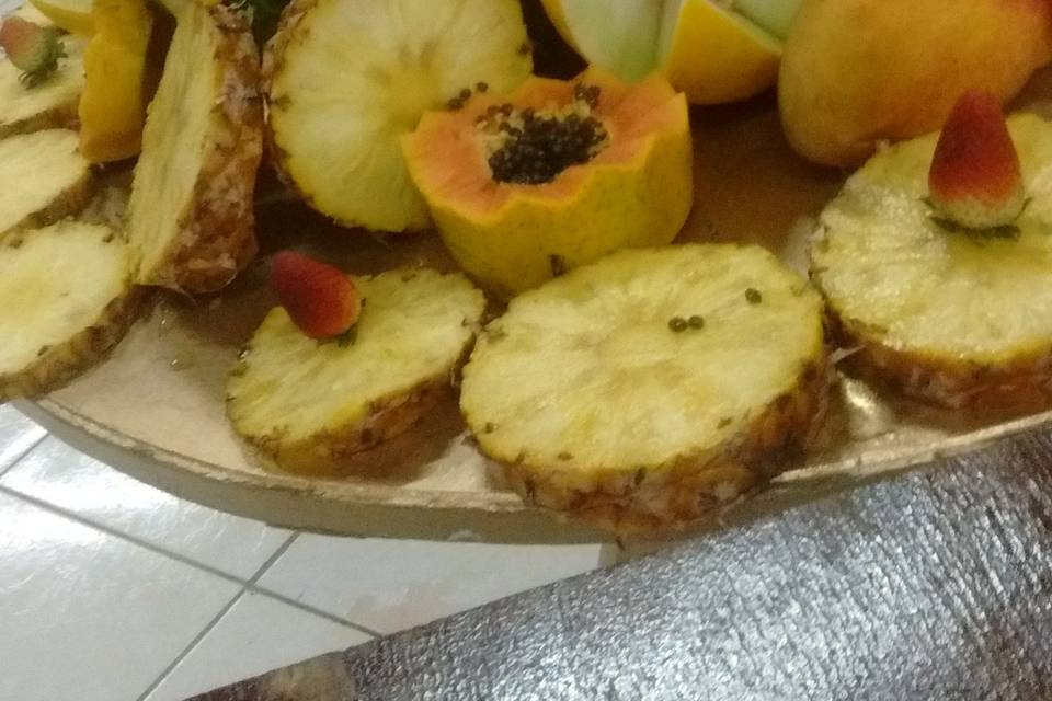 Mesa de frutas