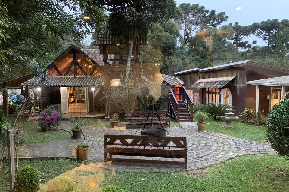 O entardecer ….