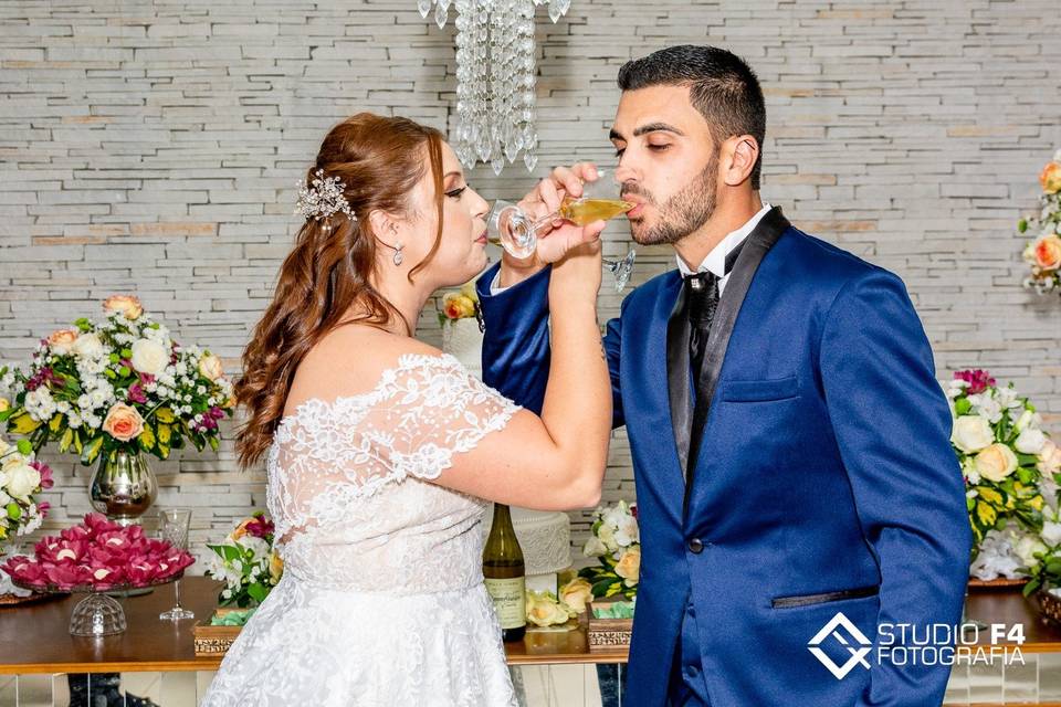 Karine e Marcos Paulo