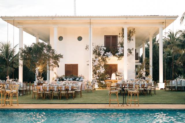 Casamento ao ar livre