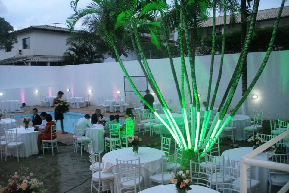 Iluminação buffet