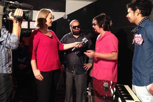 Banda Del Rey no SPTV da Globo