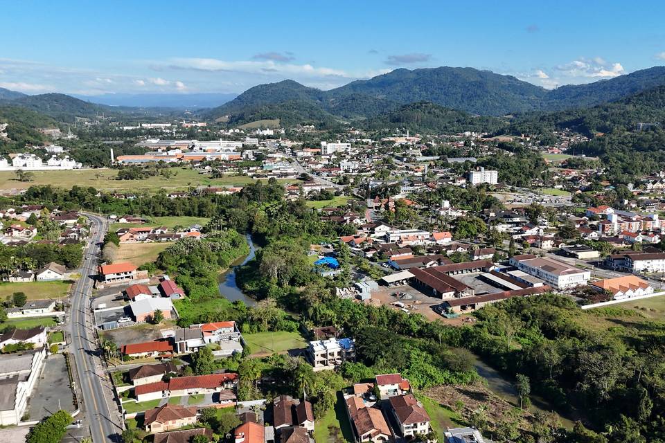Cidade foto aérea