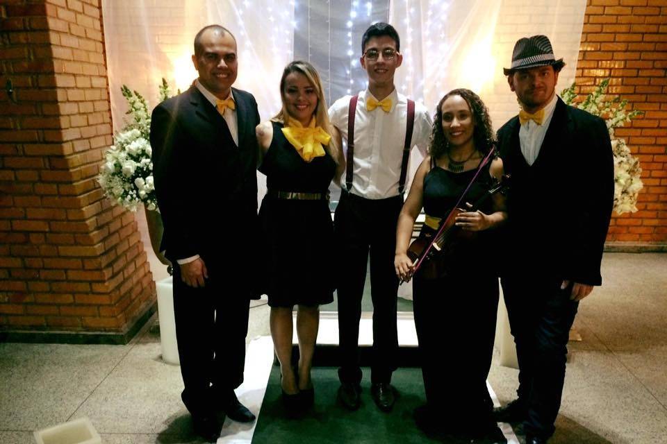 Equipe Musicos Chalé Pampulha