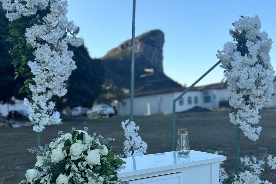 Mesa do casamento