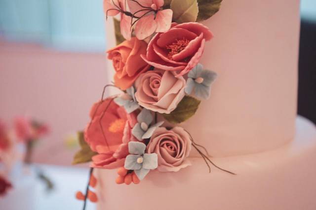 Flores em tons de rose