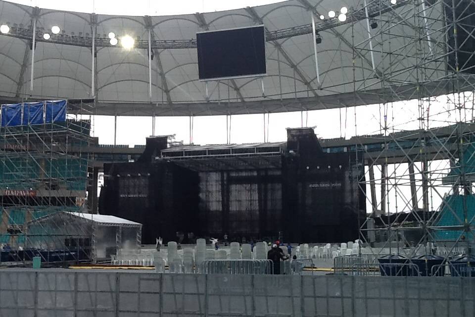 Palco Elton john Bahia