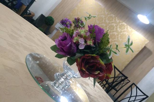 Centro de mesa artificial