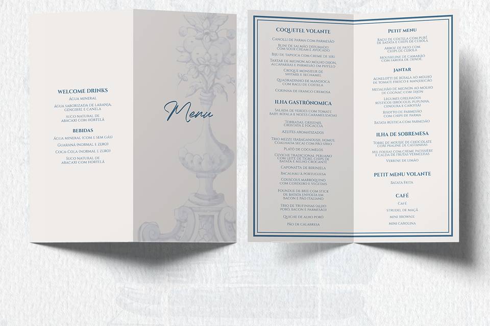 Menu Buffet Wedding C&T