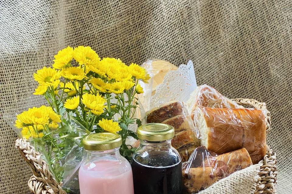 Cesta de Café da Manhã