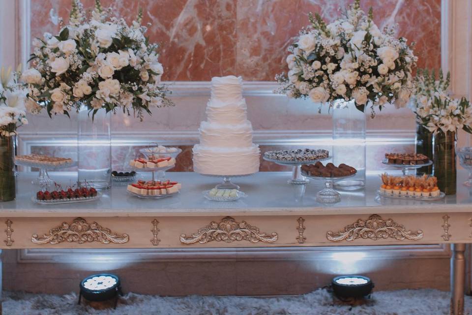 Mesa de doces casamento