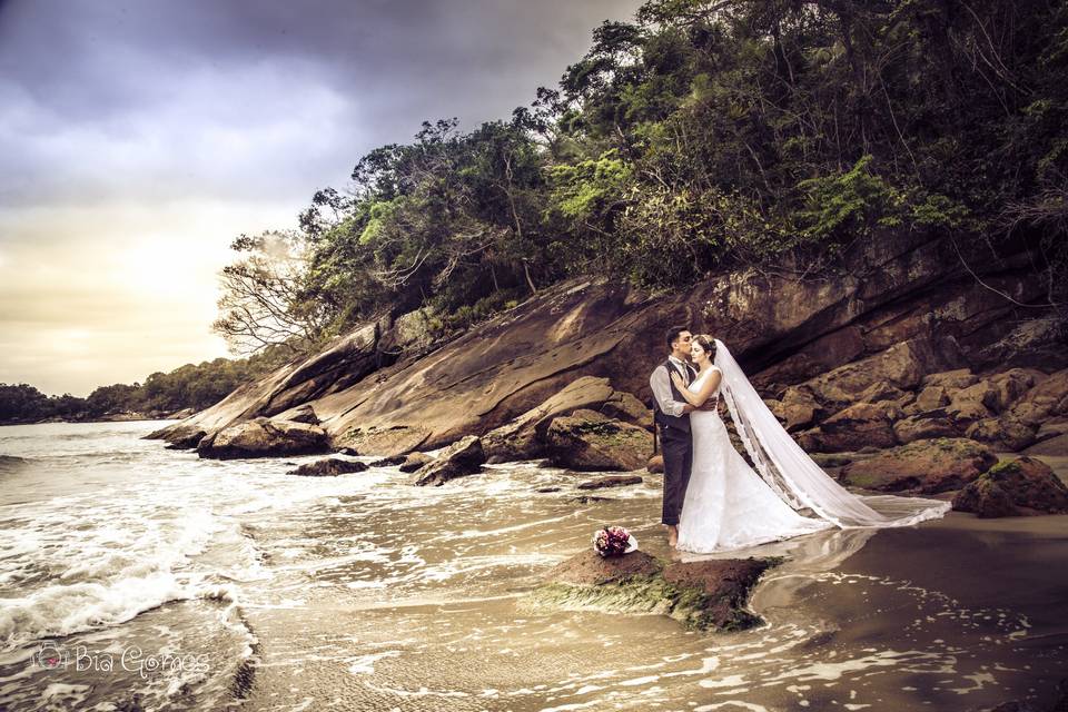 Ensaio trash the dress