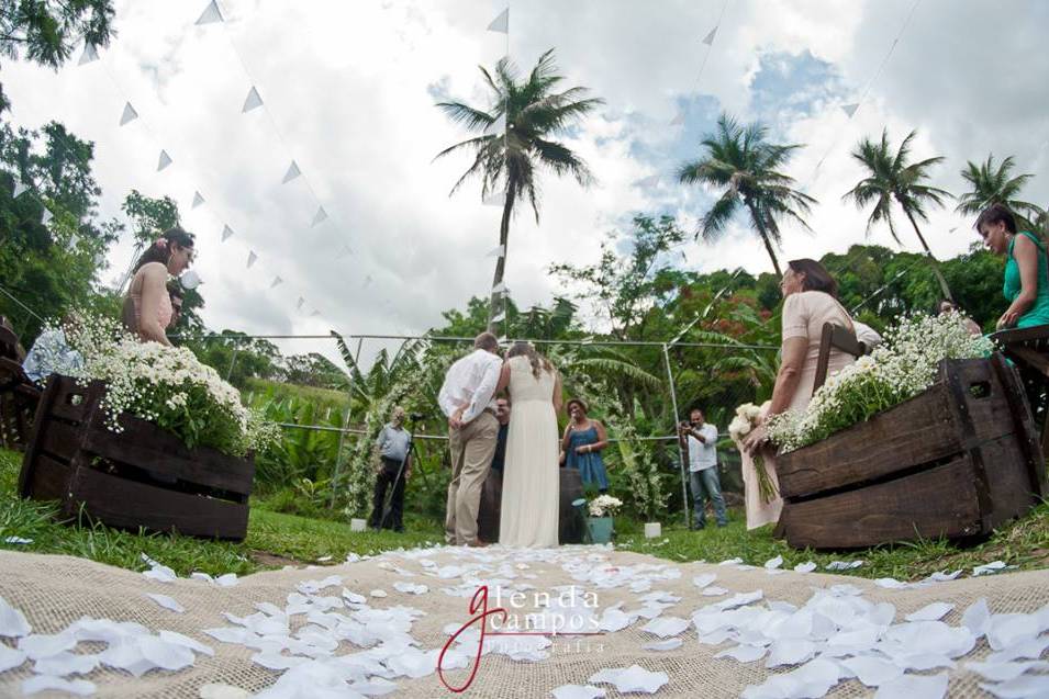 Casamento no campo Rebeca e ED