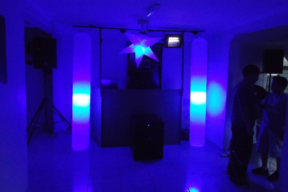 Blue Dance Floor