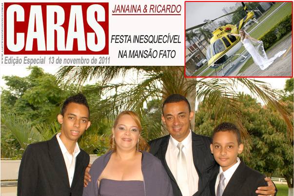 Foto Lembrança Capa de Revista