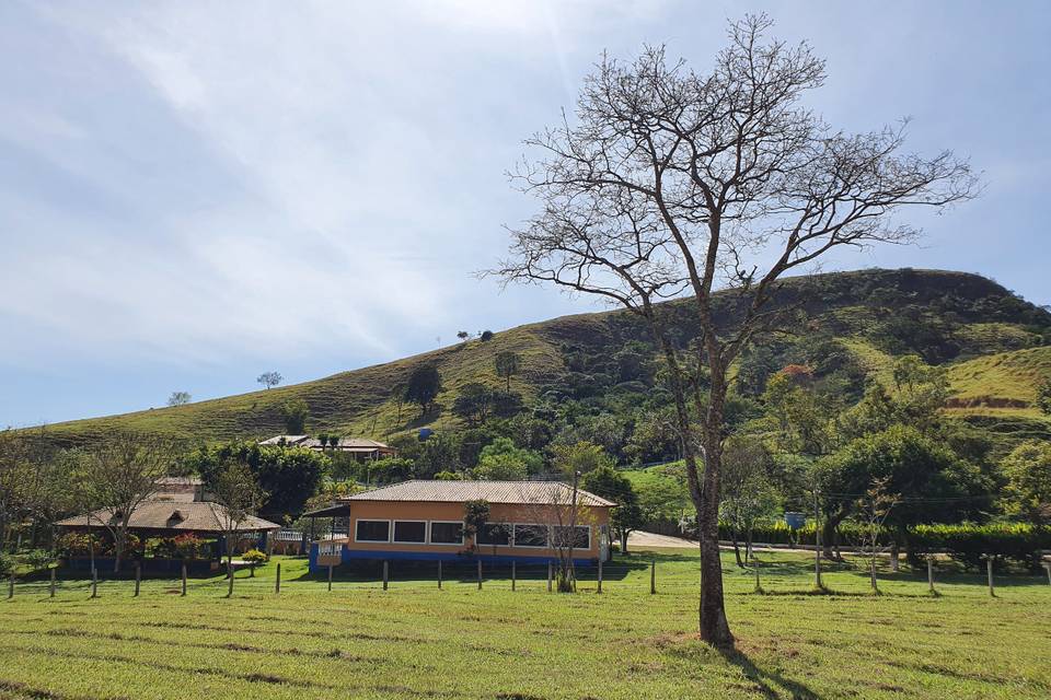 Paisagismo da fazenda