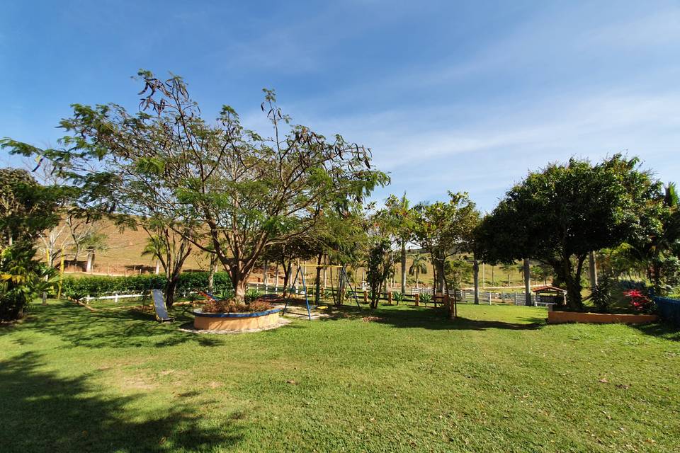 Paisagismo da fazenda