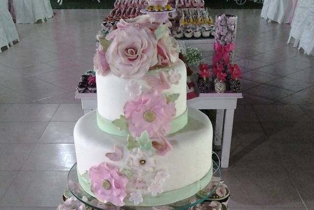 Torre de cupcakes