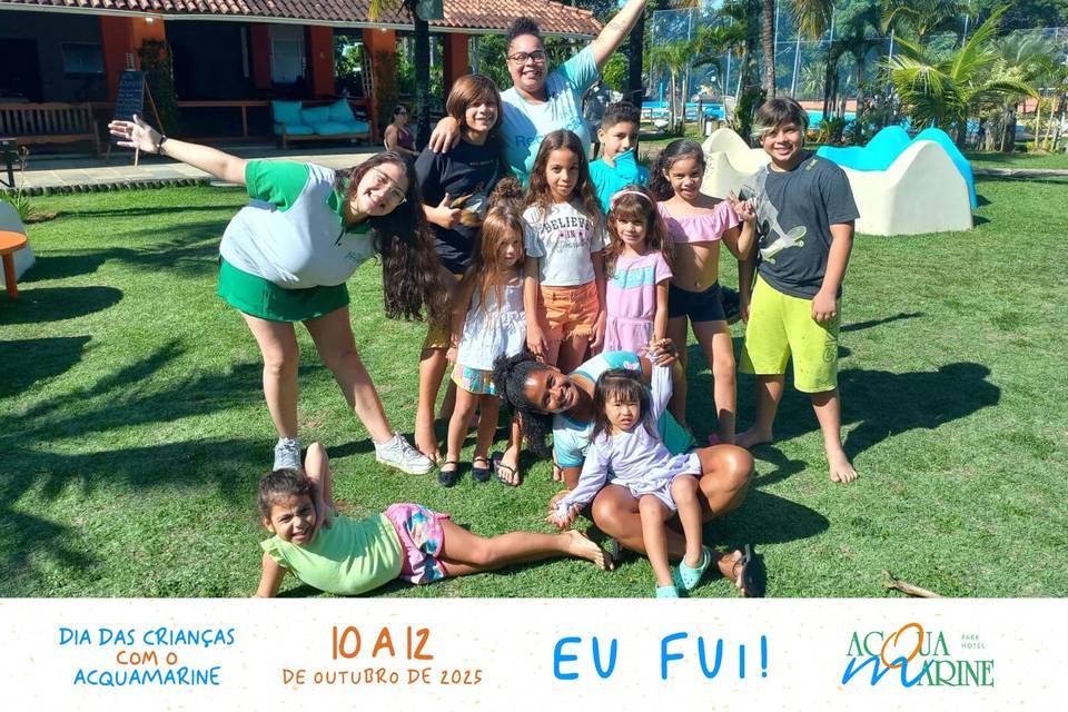 Dia das criancas eu fui