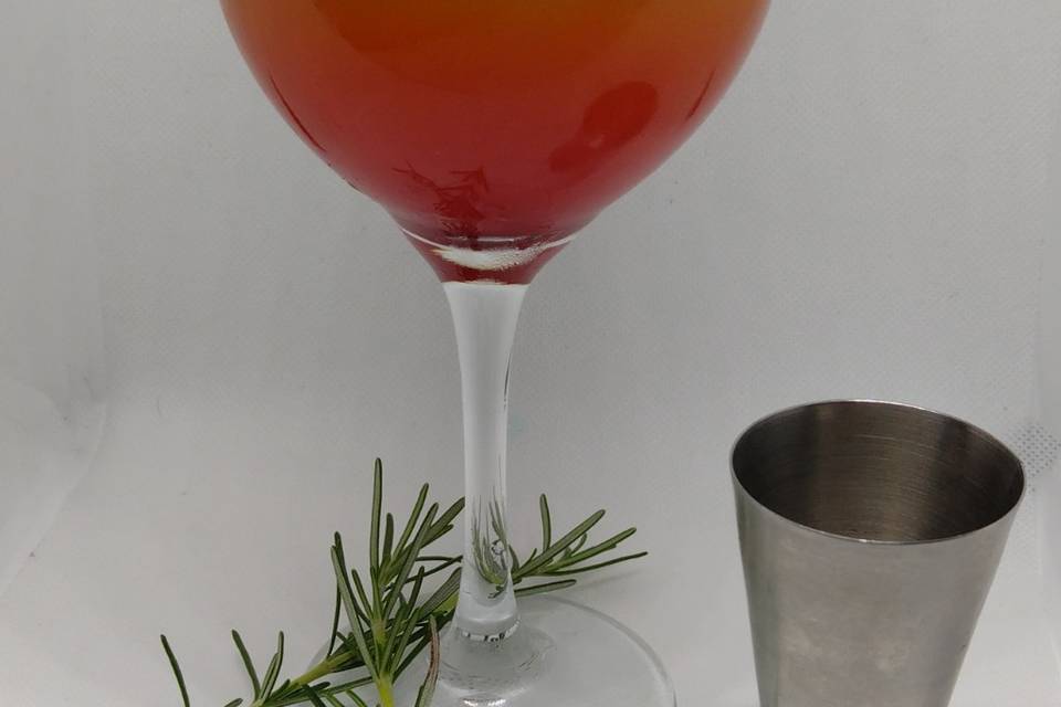 Caipvodka de morango