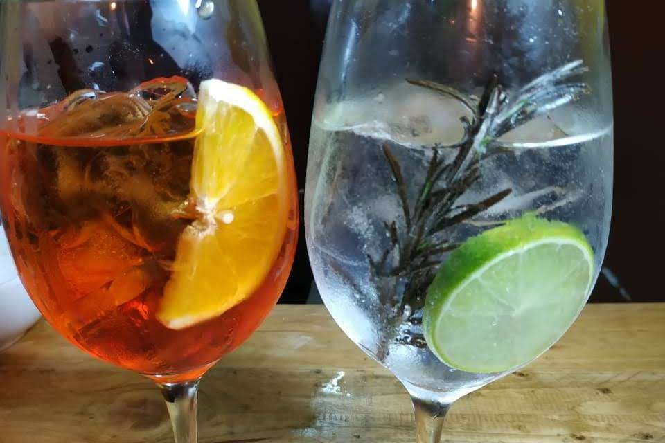 Gin e aperol