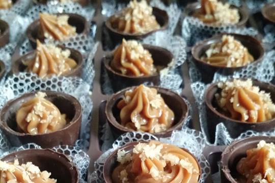 Copinhos de Doce de Leite
