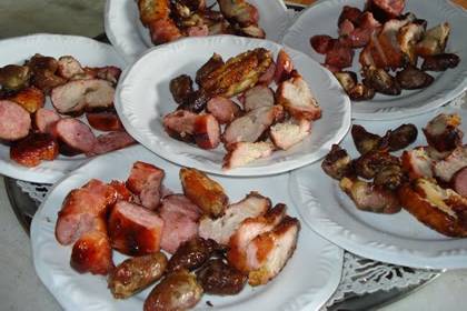 Churrasco para casamento