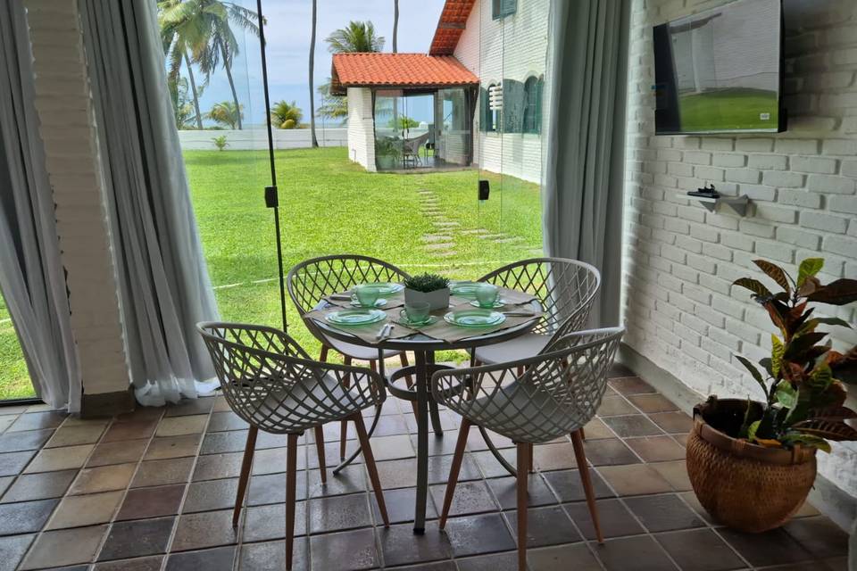 Vista da suíte