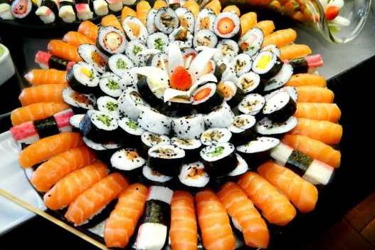 O melhor marisco e sushi