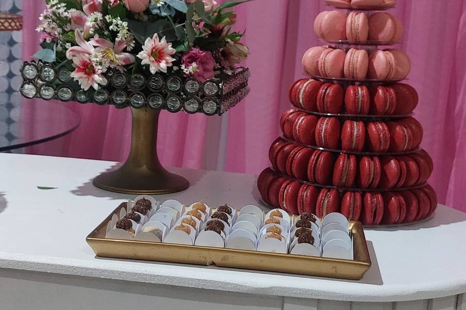 Torres de macarons