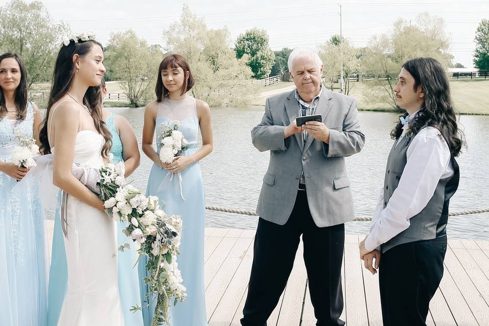 Fotografa de casamentos.