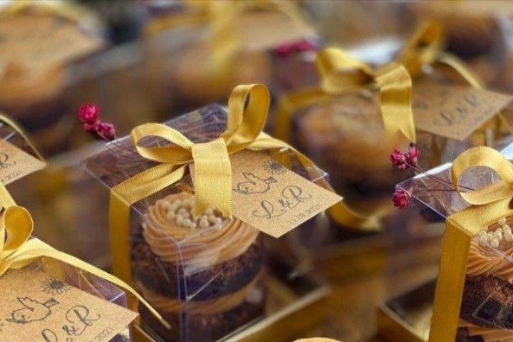 Mini bolo pão de mel