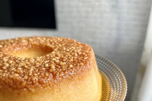 Pudim de Tapioca