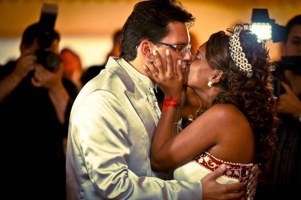 Beijo do casal