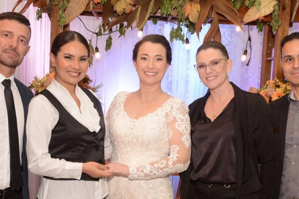 Equipe cerimonial Toni e Fran