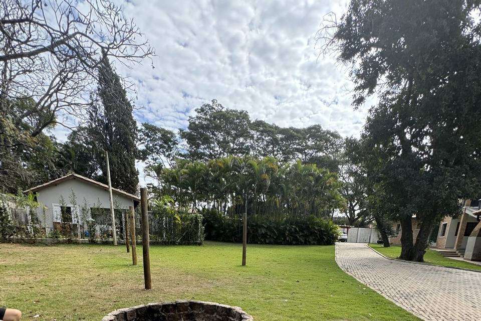 Area externa fogueira