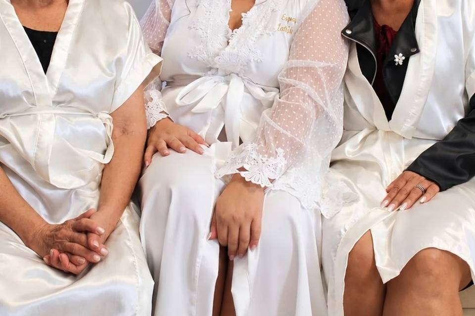 Noiva e madrinhas