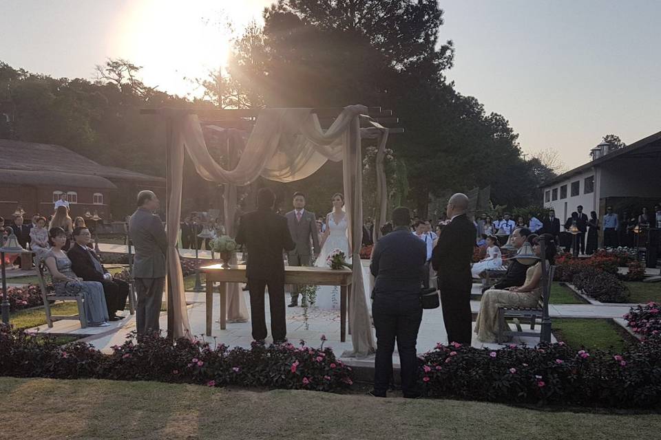 Casamento estação