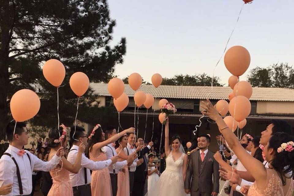 Casamento estação