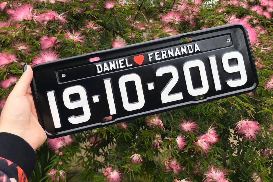 Placa Personalizada