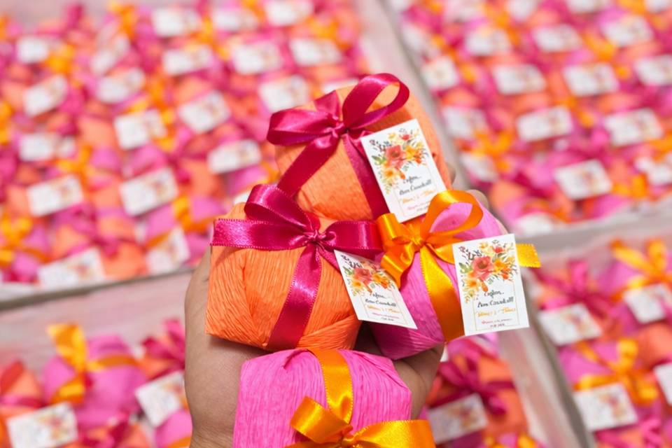 Laranja e Pink ✨