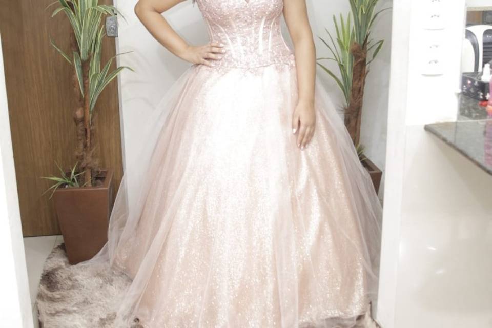 Vestido de debutante